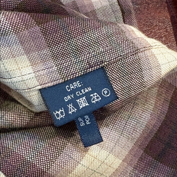 Ralph Lauren Women’s Plaid Wool Viscose Button Up Shirt size 4 NWT - Picture 11 of 11